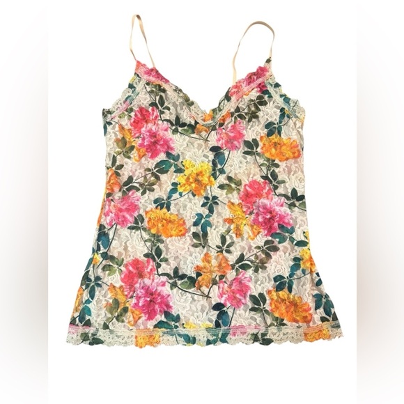 Hanky Panky Floral Signature Lace V-Front Camisole Size Small - Picture 6 of 7
